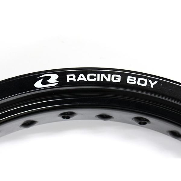 レーシングボーイ アルミリム 3.5×17インチ 36H ブラック リム幅 3.5