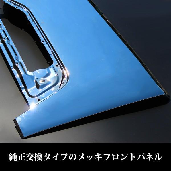 クオン フロントパネル ドアー回りメッキカバー クオン フロントパネル