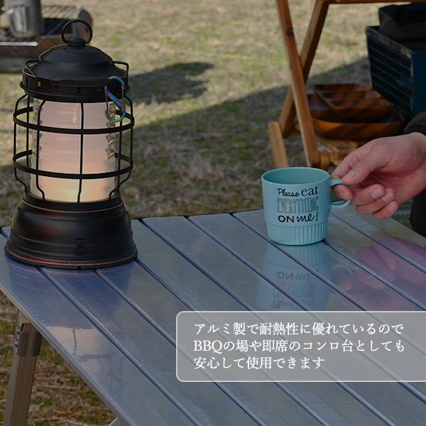 アウトドアテーブル キャンプテーブル ロールテーブル 高さ調整 ソロ アルミ 折りたたみ ロー ハイ 用品 キャンプ アウトドア おすすめ ランキング Sasukeproject 通販 Yahoo ショッピング