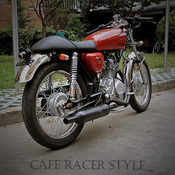 ホンダ Cg125 マフラー キャブトンマフラー ブラック カフェレーサースタイル バイク カスタムパーツ Sasukeproject 通販 Yahoo ショッピング