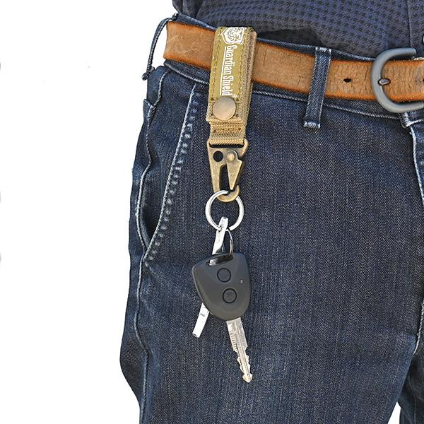 ベルトフック キーパーホルダー カーキ ベルトループ カラビナフック 腰袋 工具 テープ 軍手 吊り下げ キーホルダー Sasukeproject 通販 Yahoo ショッピング