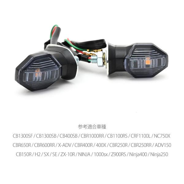Led ウインカー ショート 純正タイプ 社外品 Cb1300 Sb Sc54 Cbr250rr Cb150r Adv150 スモーク 汎用品 ホンダ カワサキ カスタム ドレスアップ パーツ Sasukeproject 通販 Yahoo ショッピング