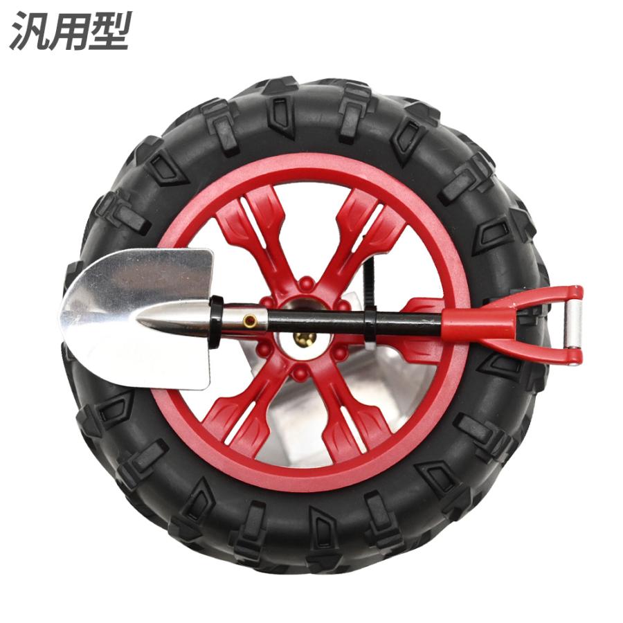 ミニ スペアタイヤ タイヤ 背面スコップ ジムニー ランクル ハスラー