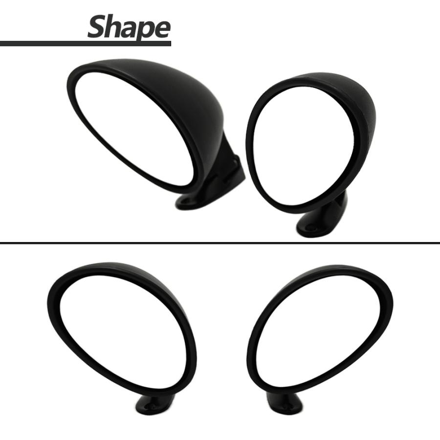 汎用 ミラー カリフォルニアン F1 左右セット ロケットカウル