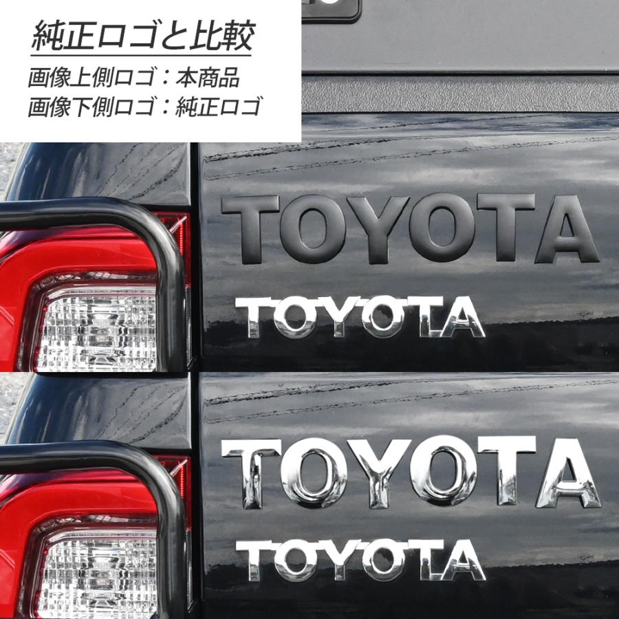 TOYOTA トヨタ ロゴ アルファード プリウス RAV4 ハイラックス ランクル プラド シエンタ ライズ ルーミー 汎用 エンブレム カラーバリエーション 貼付｜sasukeproject｜03