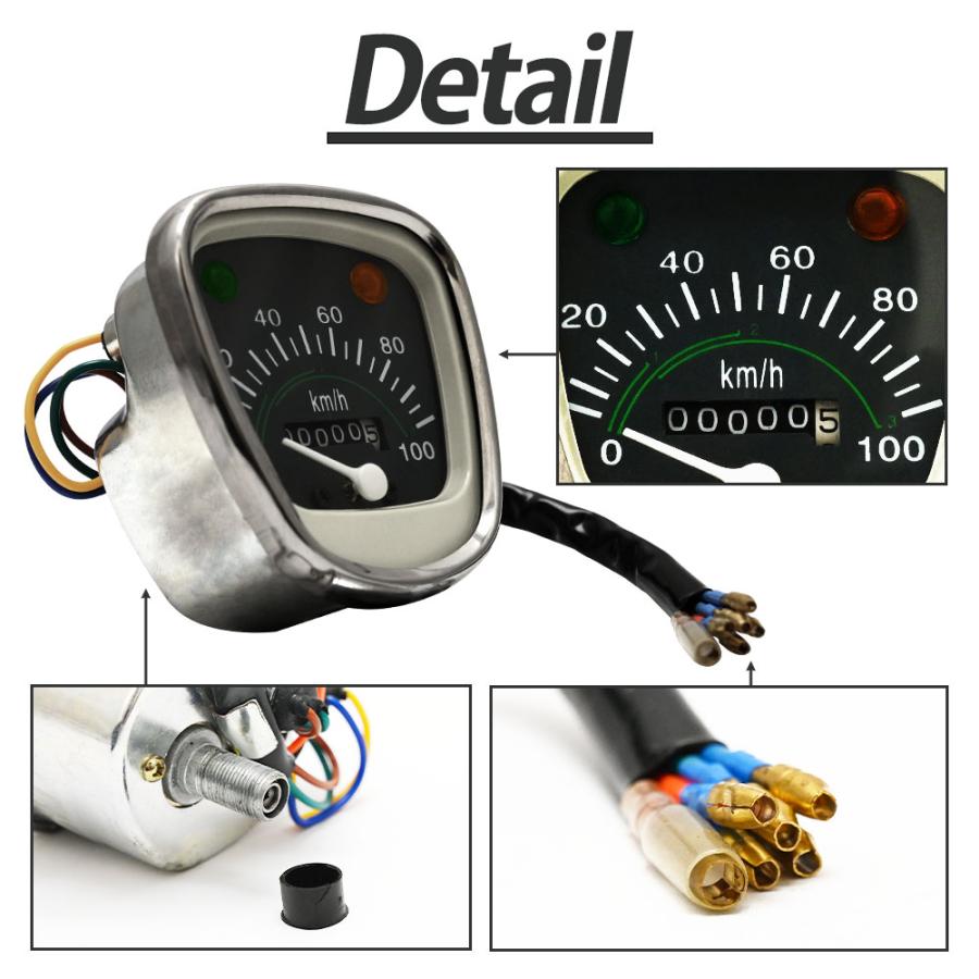 HONDA スーパーカブ スピードメーター 80km/h c70 c90 スーパーカブ カブ Cub C50 C70 C90 C70K1-D3 C70MK3 Deluxe 50