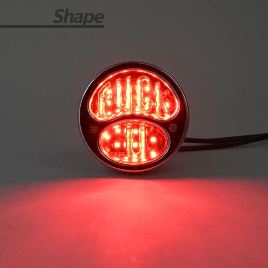 汎用 LED DUO テール ランプ STOP テールランプ ライト ハーレー