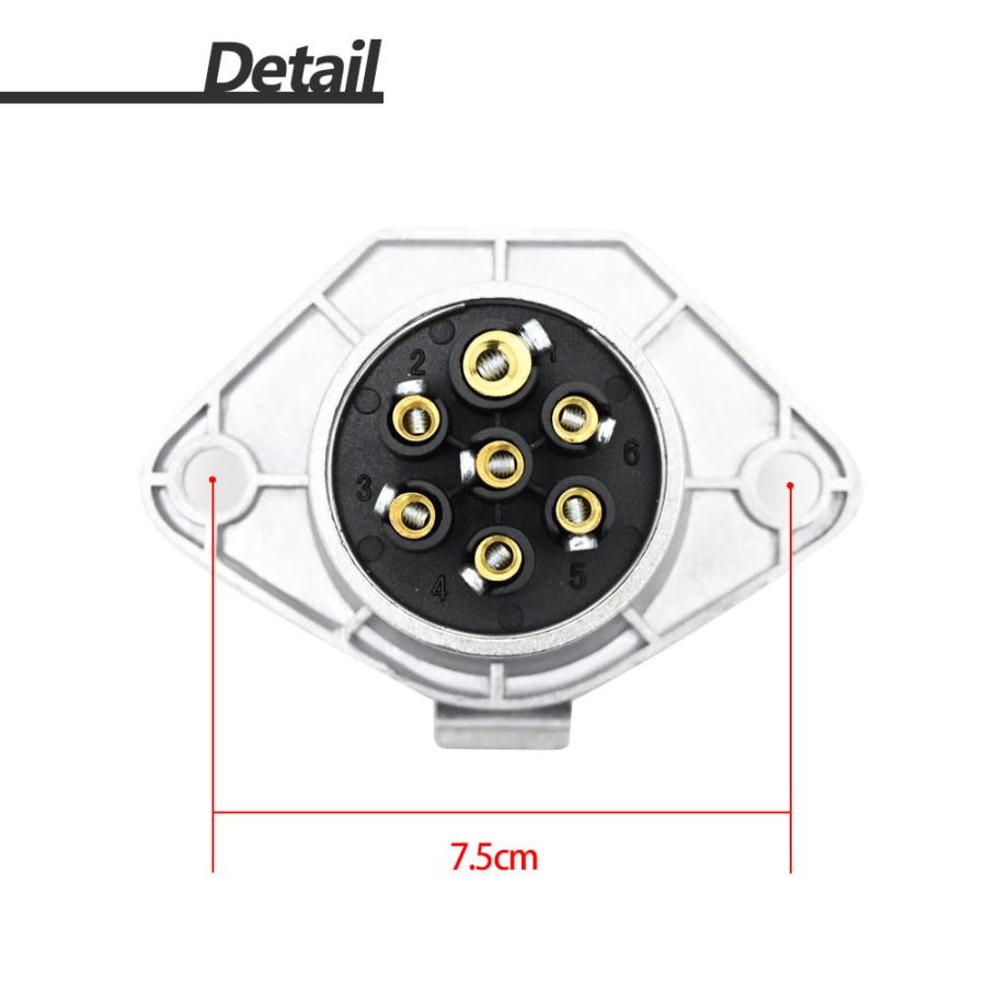 ncp30用ヒッチメンバー Suntrex ヒッチメンバー 7-WAYコネクター 楽天市場】ヒッチメンバー 7極配線カプラー 車両側 コネクター