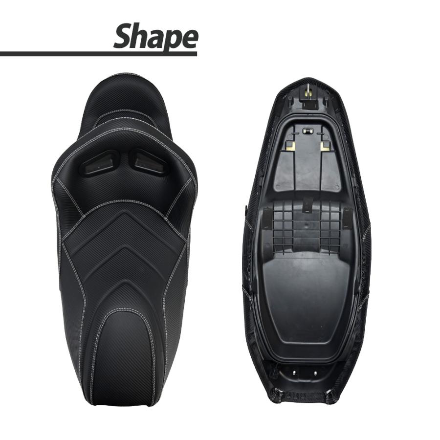 PCX125/PCX160用カスタムバケットシート PCX バケットシート PCX125 JK05 PCX160 KF47 PCX160e HEV JK06 シート