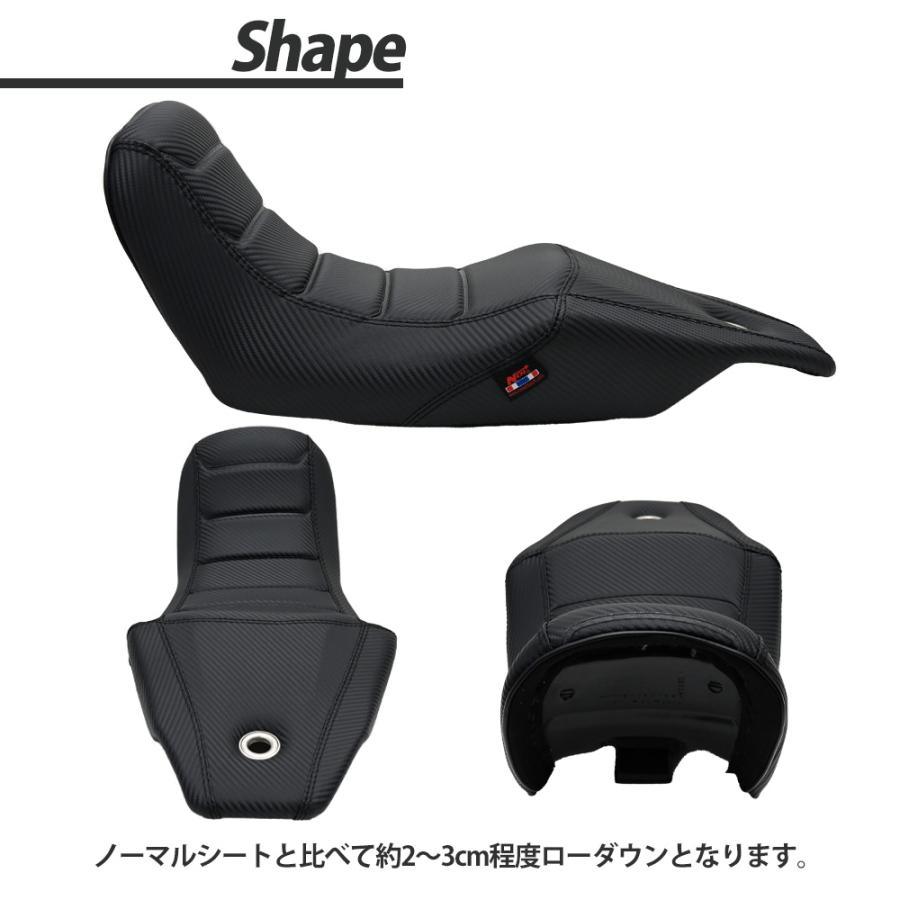 KSR110 ロングシート タックロール シート カスタム パーツ カスタム