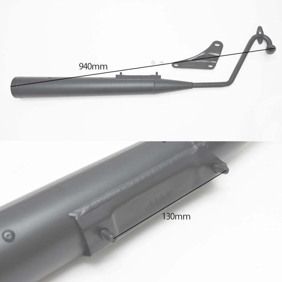 メガホンマフラー クロスカブ110 高アップ/スーパーカブ110 スーパーカブ110 クロスカブ JA44 JA45 JA60 マフラー カスタム