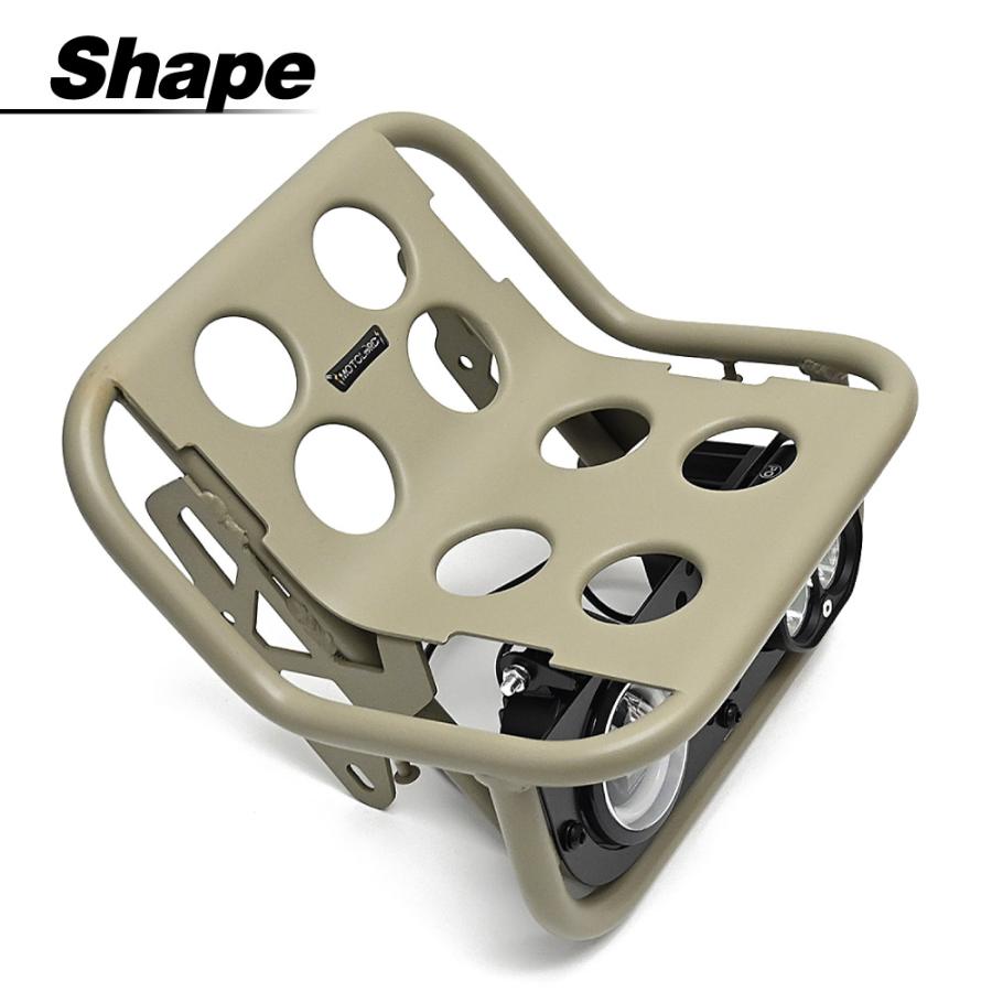 ハンターカブ CT125用 ヘッドライトガード＆フロントキャリアキット ホンダ MotoSkill V2 Headlight Gard＆Front CarrierKit CT125