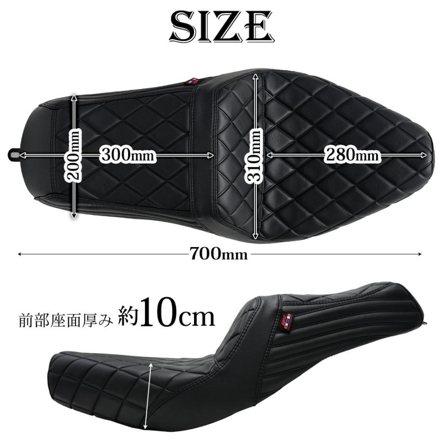 Rebel レブル 250 300 500 MC49 カスタムシート カスタムパーツ