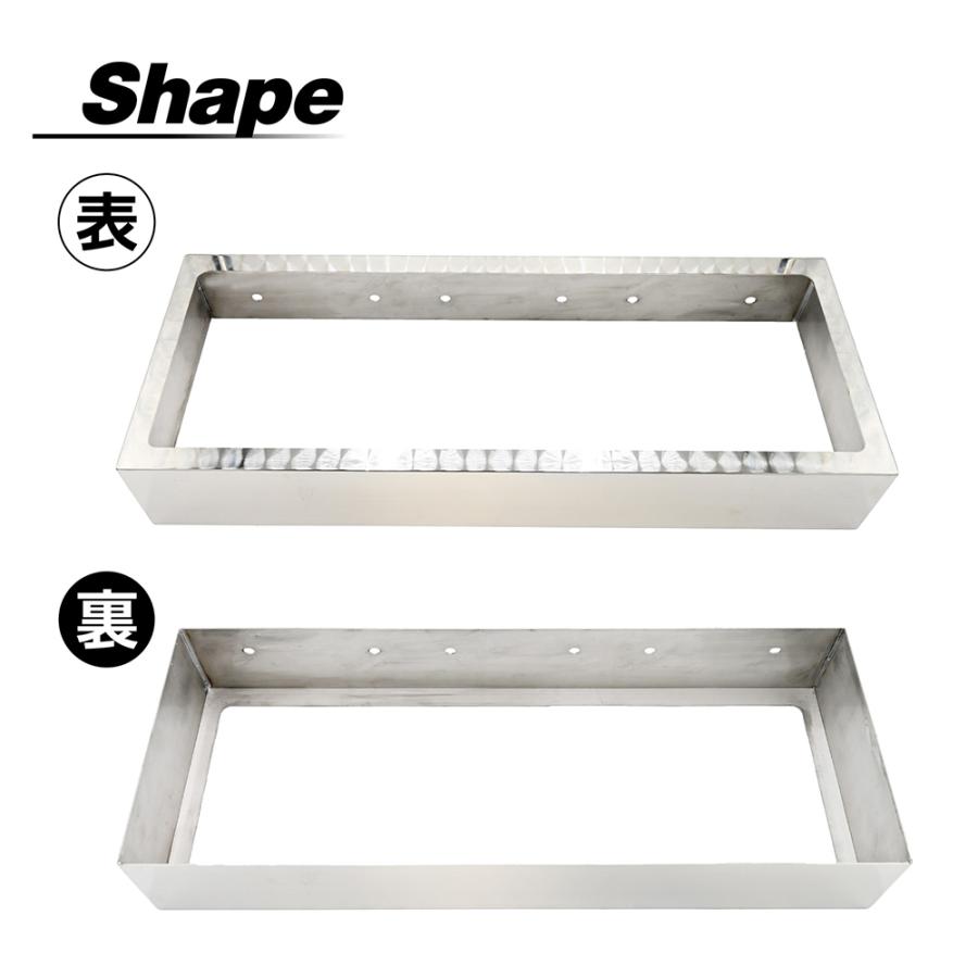 HINO 日野 デュトロ テールランプ用 鏡面 フレーム カバー