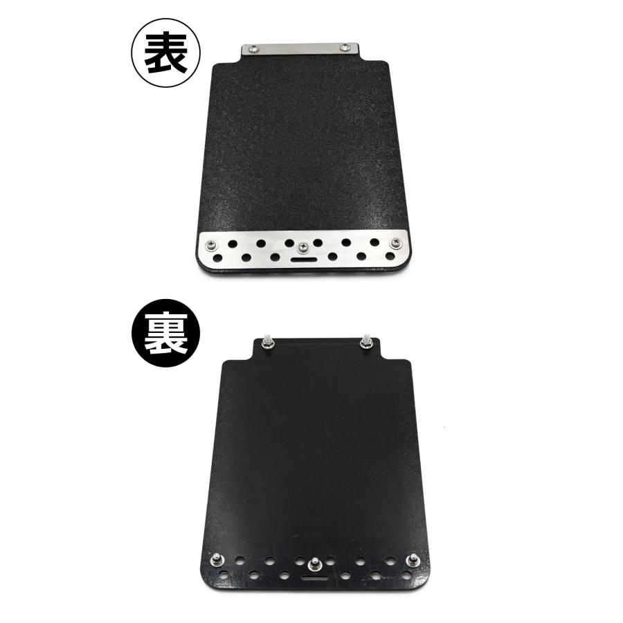 軽トラ マッドガード 汎用 ハイゼットトラック ハイゼットジャンボ ミニキャブ キャリィ  マッドフラップ ドレスアップ カスタム |  | 03