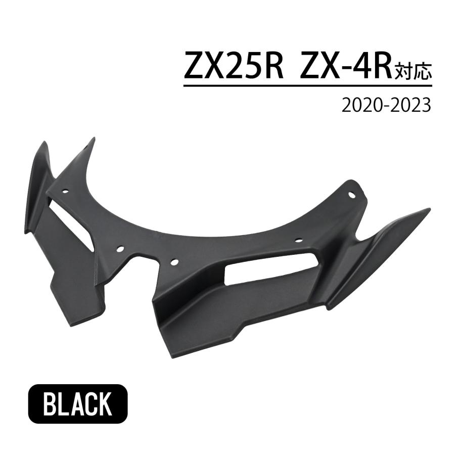 パーツ mai ZX25R ZX-4R フロントフェアリング ウィング スポイラー フロント