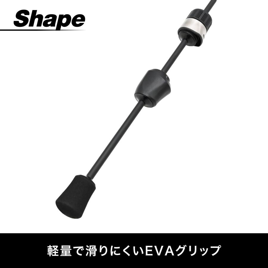 SEASIR モデルZEROS502 スピニングロッド 1.53m 5フィート UL 2ピース