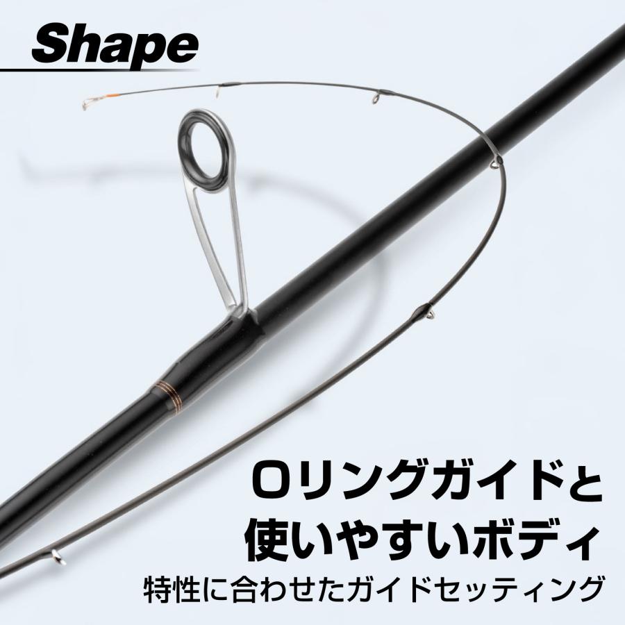 WAKU FIMAC waku fimac UL ベイトロッド カーボン製 502UL 1.8M 5-25G