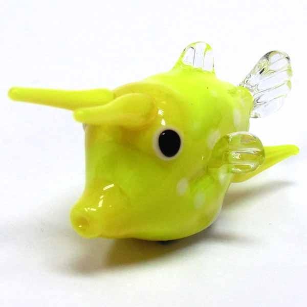 コンゴウフグ ガラス細工 ミニチュア 雑貨 置物 ガラス工芸品 |  | 01