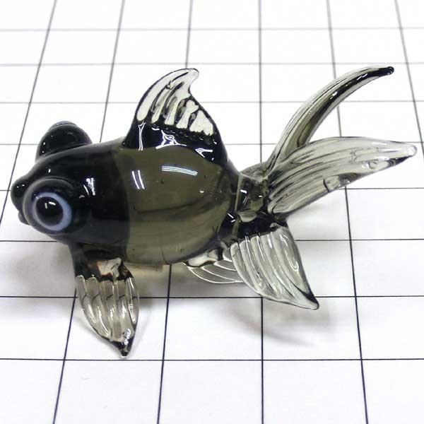 黒デメキン(小) ガラス細工 ミニチュア 雑貨 置物 ガラス工芸品 黒デメキン(小) ガラス細工 ミニチュア 雑貨 置物 ガラス工芸品