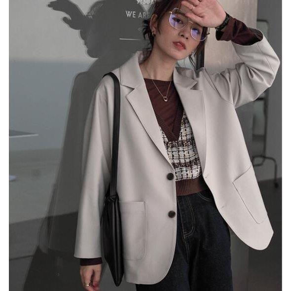 憧れの スーツジャケット レディース オフィス 新作 通勤アウター ミドル丈 韓国風 チェック柄 ビジネススーツ ピーコート 春秋 レディース スーツ ジャケット テーラードジャケット チェック テーラード 入学式 コート アウター Savannah Osc Com