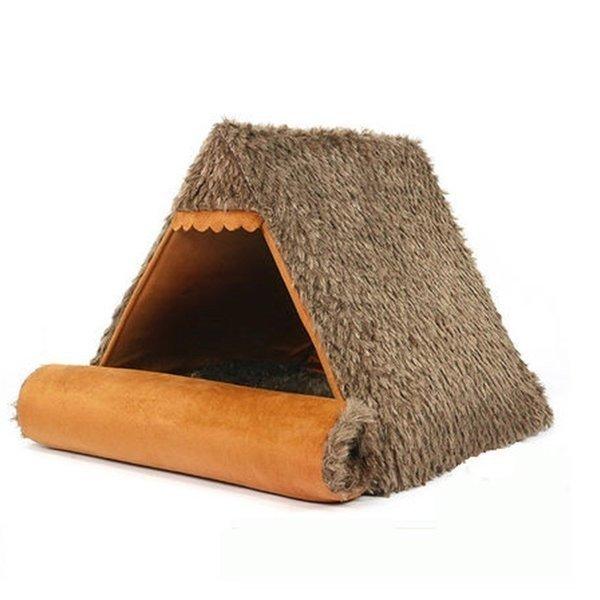 値引 ペット犬猫ベッド柔らかい暖かいクッション家具クッション三角形暖かい犬小屋ソファー 高質で安価 Moinmoin Socialmedia De