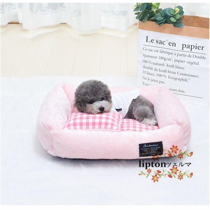 猫用ベッド ペットベッド 小型犬 猫 ペット用品 ネコ ベッド 猫ベッド 犬用ベッド マット クッション｜satata｜03