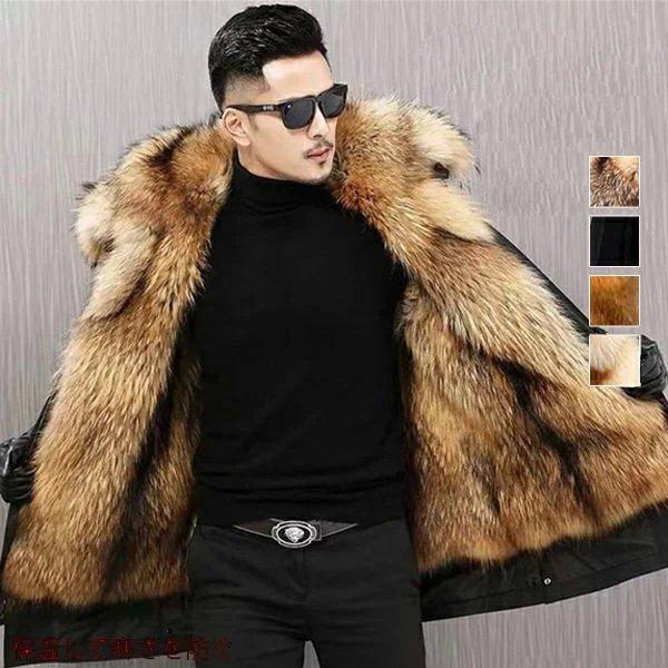 爆売り メンズ ファーコート 毛皮コート アウター 冬服 厚手 高級感 かっこいい 裏ボア フェイクファー ファー 防寒 フード付き ロング丈 ロングコート アウター メンズ ファーコート 毛皮コート ロングコート コート アウター Bestbetcarpetcleaningslc Com