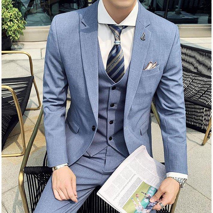 値引 ベスト ロングパンツ テーラードジャケット カジュアルスーツ 上下セット メンズ セットアップ カジュアル 上下セット メンズ セットアップ 3点 セット 面接 オフィス 通勤 Ol フォーマルスーツ ビジネススーツ Smssvg Org