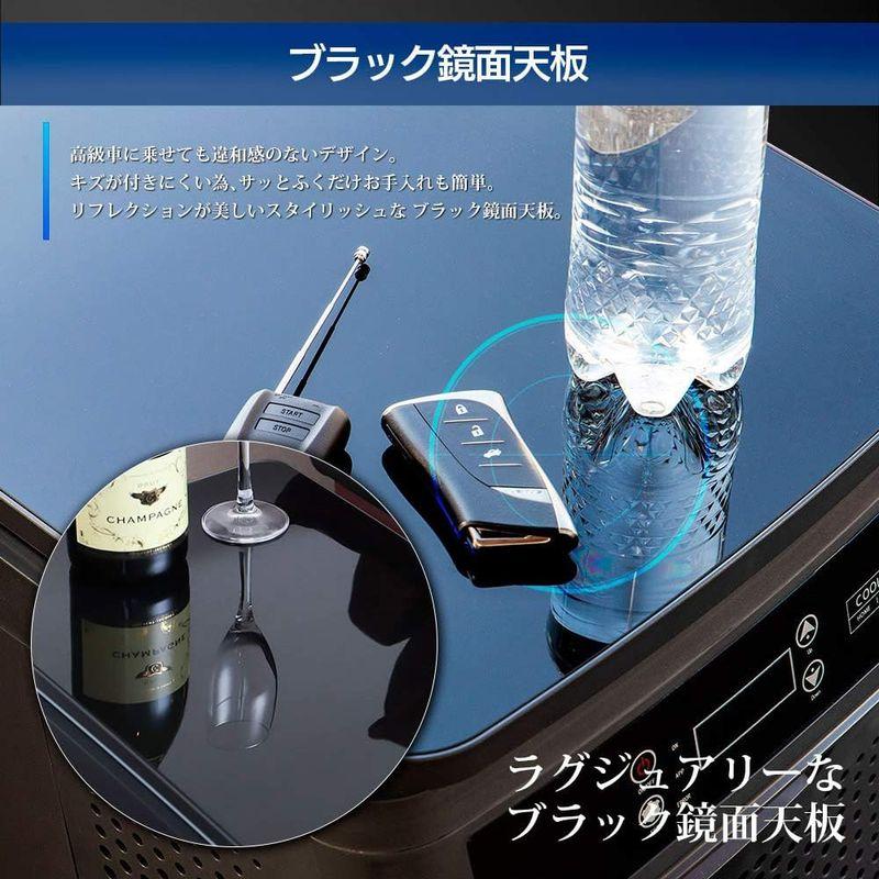 AVEST 車載用冷蔵庫 ポータブル冷蔵庫 車用冷蔵庫 冷凍庫 氷も作れる ブラック天板 容量26リットル 静音 車載用冷蔵庫 ポータブル冷蔵庫 車用冷蔵庫 冷凍庫 氷も作れる ブラック天板 容量26リットル 静音