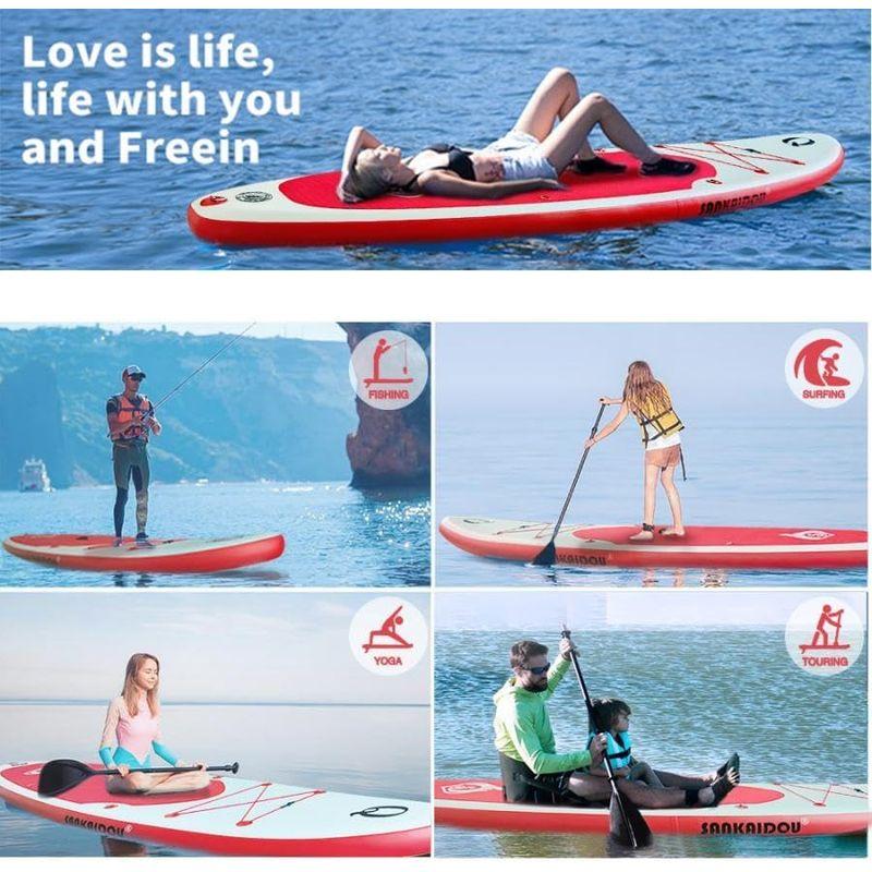 SUP パドル ボード インフレータブル サーフ ボード 積載 200kg 初心者 中級者 滑り止め (女王本体) ボード パドル インフレータブル サーフ 積載 200kg 初心者 中級者 滑り止め 女王本体