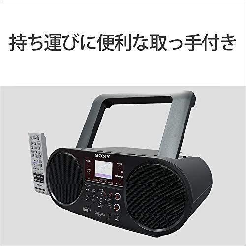 ソニー CDラジオ Bluetooth/FM/AM/ワイドFM対応 語学学習用機能 電池