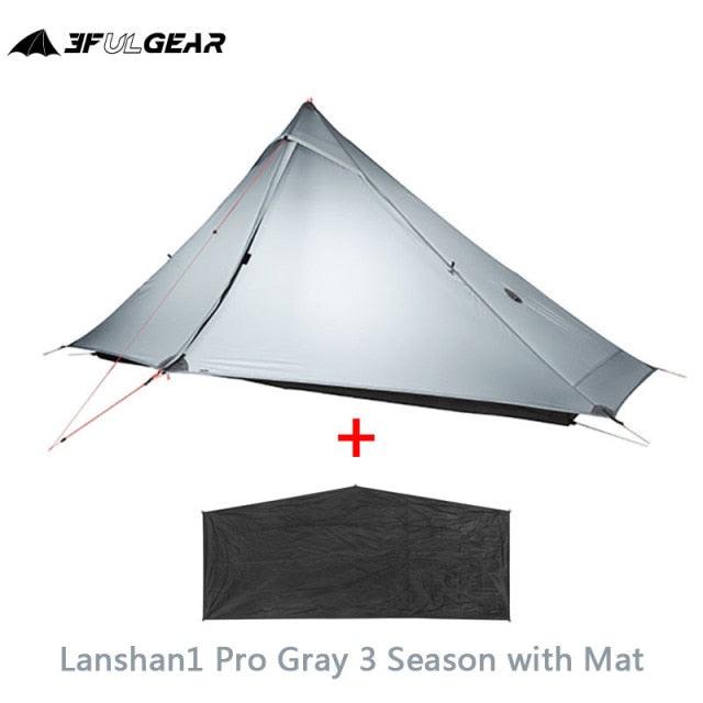 3F UL Gear】3シーズン グランドシート付 20D 両面シリコン【3色 3F UL Gear】3シーズン グランドシート付 20D 両面シリコン【3色