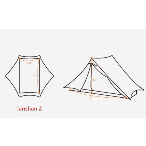3F UL Gear】4シーズン グランドシート付 【3色】 Lanshan2 ワン 3F UL Gear】4シーズン グランドシート付 【3色】 Lanshan2 ワン