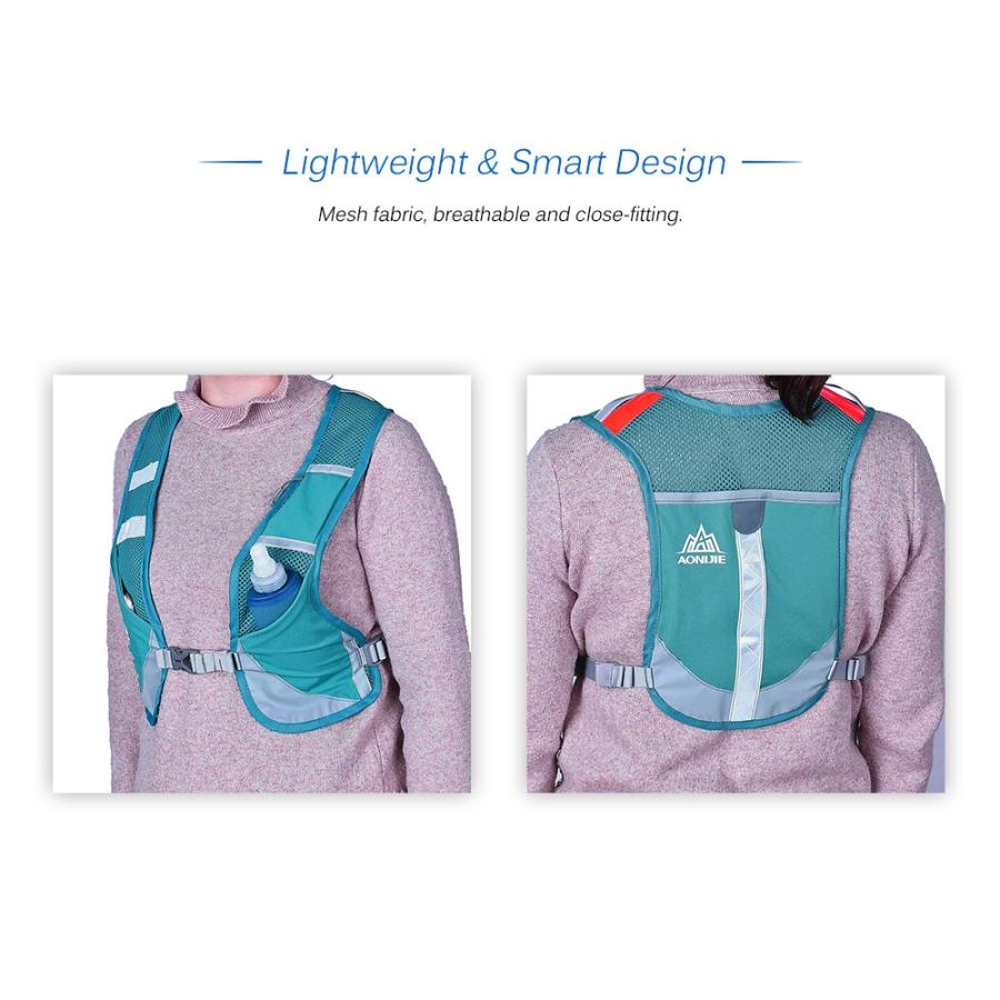 (AONIJIE) (4色) 反射板付 高通気性素材を採用したランニングベスト 安全ベスト 夜間/夕方のランニング、ウォーキング、自転車、バイク ナイトラン  E884 爆買 |  | 04