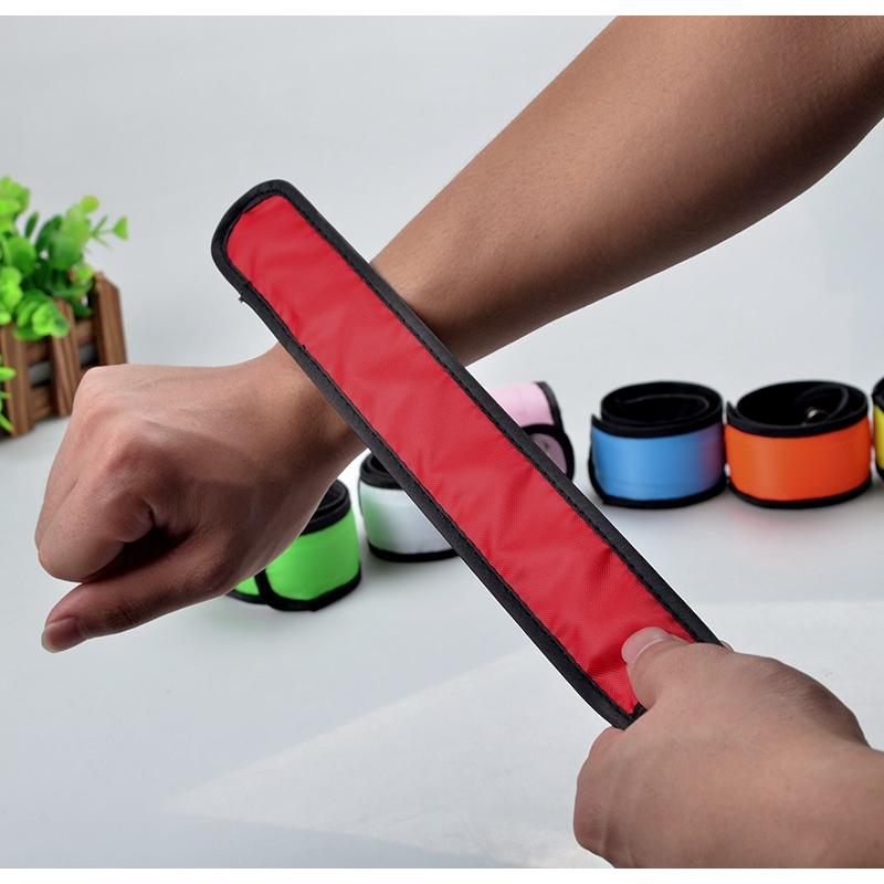 選べる2個セット)【7色】ワンタッチで装着 LED アーム バンド セフティ