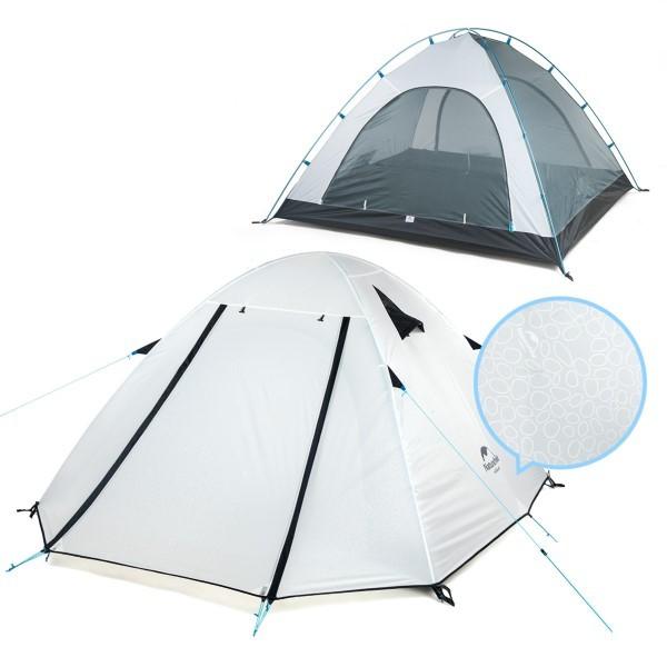 ロックD型カラビナ付 (NatureHike) 4人用 UPF50+ 表面はエンボス ロックD型カラビナ付 (NatureHike) 4人用 UPF50+ 表面はエンボス