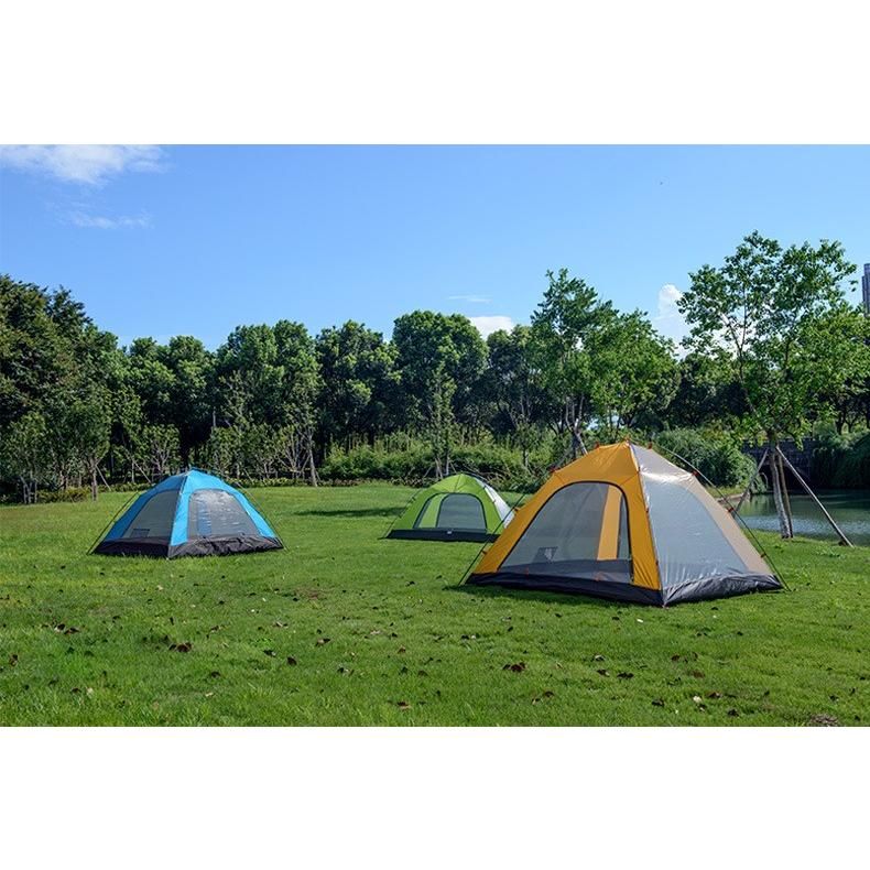 ロックD型カラビナ付 (NatureHike) 4人用 UPF50+ 表面はエンボス