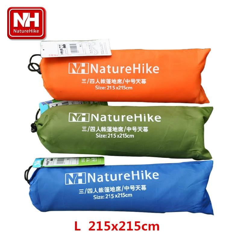 Naturehike】防水マルチ レジャーシート 215×215cm グランドシート