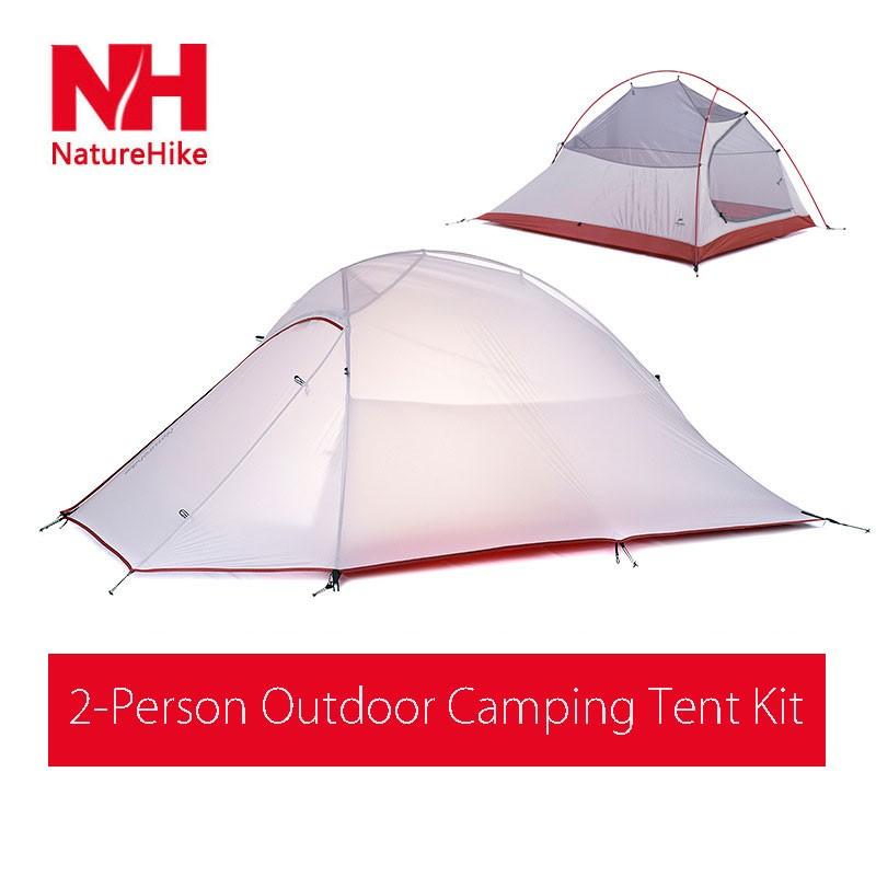 D型カラビナ付 Naturehike ２人用テント 耐水圧 4000mm 超軽量 ダブルウォールテント グレー キャンプテント ダブルレイヤー 二人用 S Nh15t002 T サテックス Yahoo 店 通販 Yahoo ショッピング