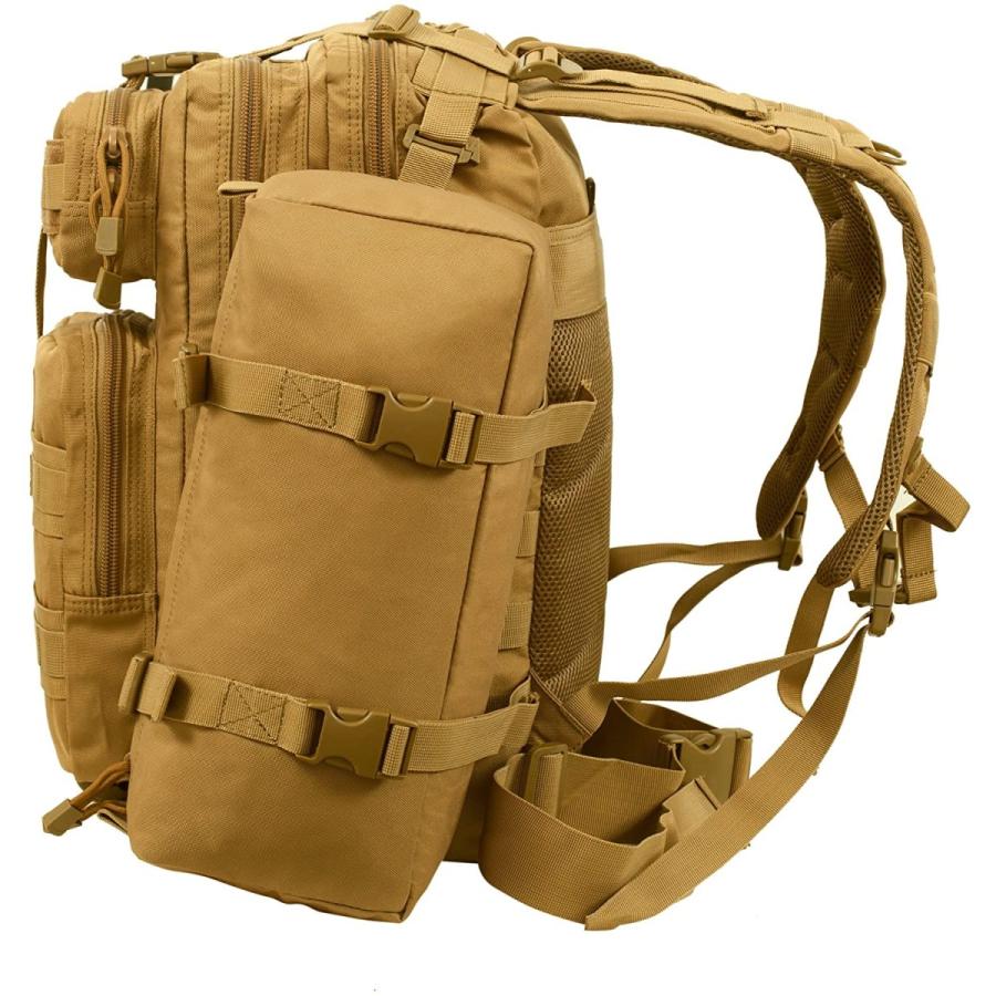 サイバトロン バックパック 3Pタクティカル MOLLE 防水 軽量
