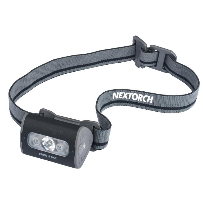 【送料無料】NEXTORCH（ネクストーチ）TREK STAR マルチモード LEDヘッドランプ ヘッドライト [LEDカラー赤/白] 防水