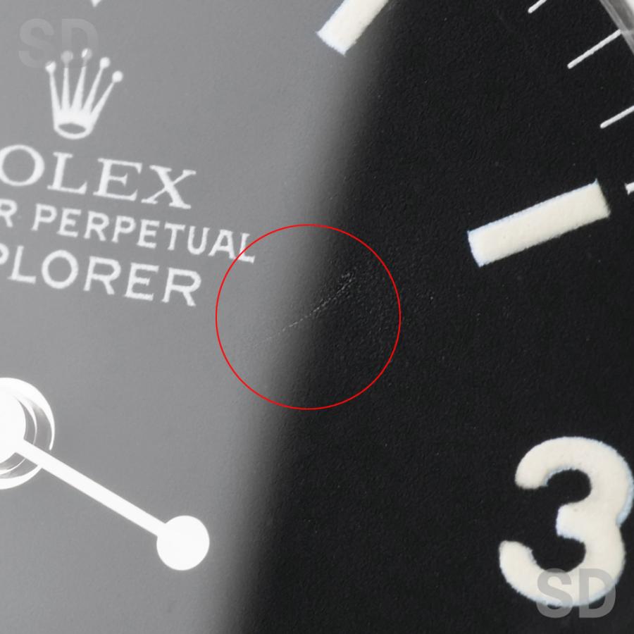 ROLEX ロレックス エクスプローラーI 1016 ブラック メンズ 【アンティーク】｜satindollwatch｜09