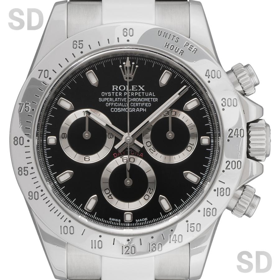 ROLEX ロレックス デイトナ 116520 ブラック メンズ 【中古】｜satindollwatch｜02