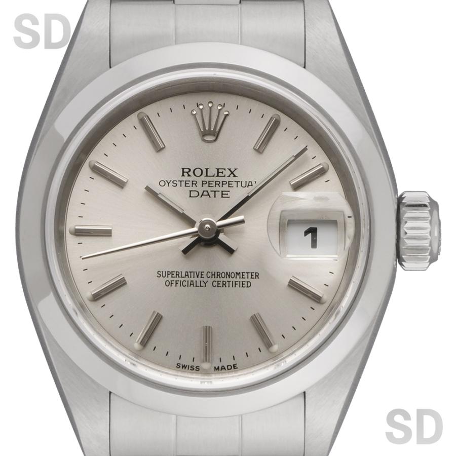 ROLEX ロレックス パーペチュアルデイト 79160 シルバー レディース 【中古】｜satindollwatch｜02