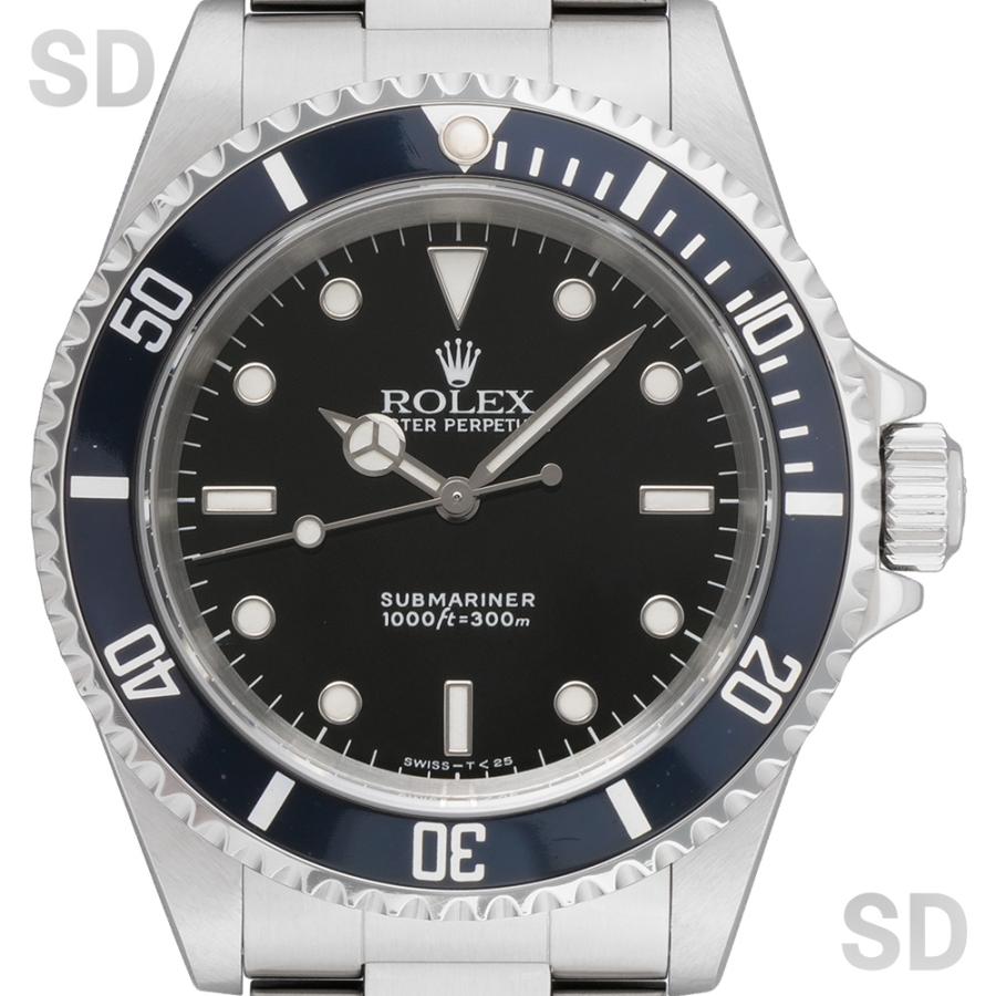 ROLEX ロレックス サブマリーナー 14060 ブラック メンズ 【中古】｜satindollwatch｜02