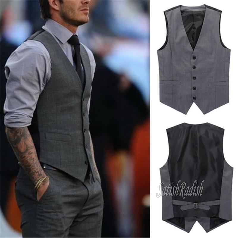 ベスト メンズ ビジネス スーツ紳士服 ジレベスト フォーマル カジュアル 通勤 入学式 結婚式 二次会 パーティー ５つボタン 尾錠付き スリム 0035 Satishradish 通販 Yahoo ショッピング