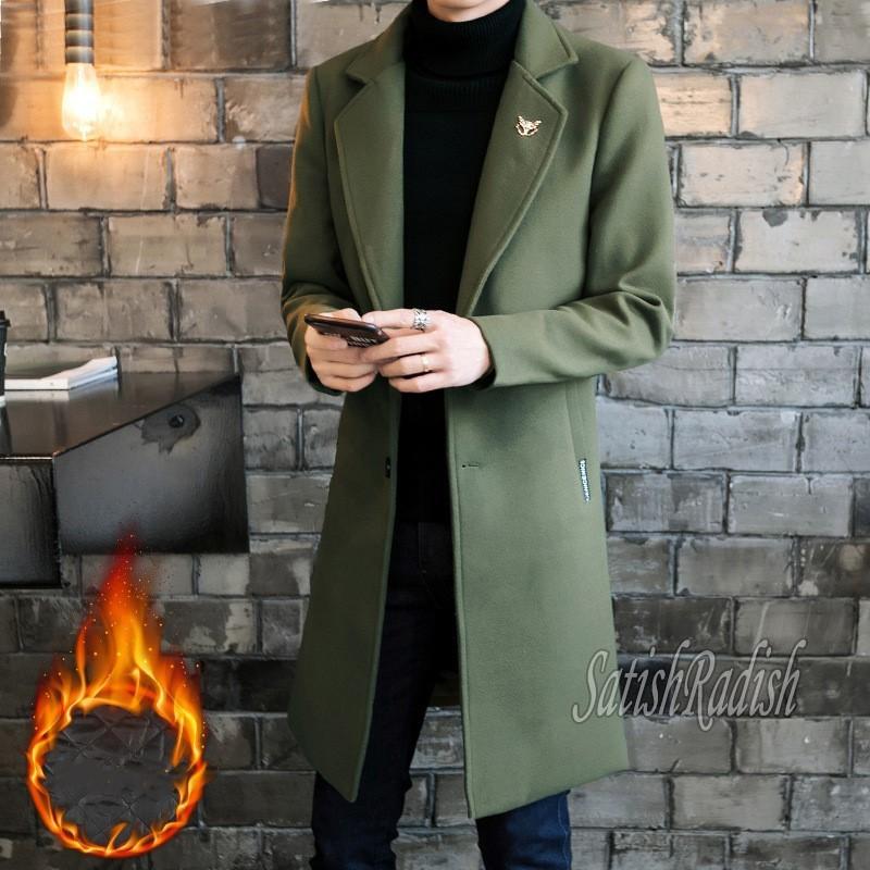 チェスターコート メンズ ロング丈 ミドル丈 アウター トレンチコート ロングコート ビジネス フォーマル カジュアル 大人気 秋冬 シンプル 0641 Satishradish 通販 Yahoo ショッピング