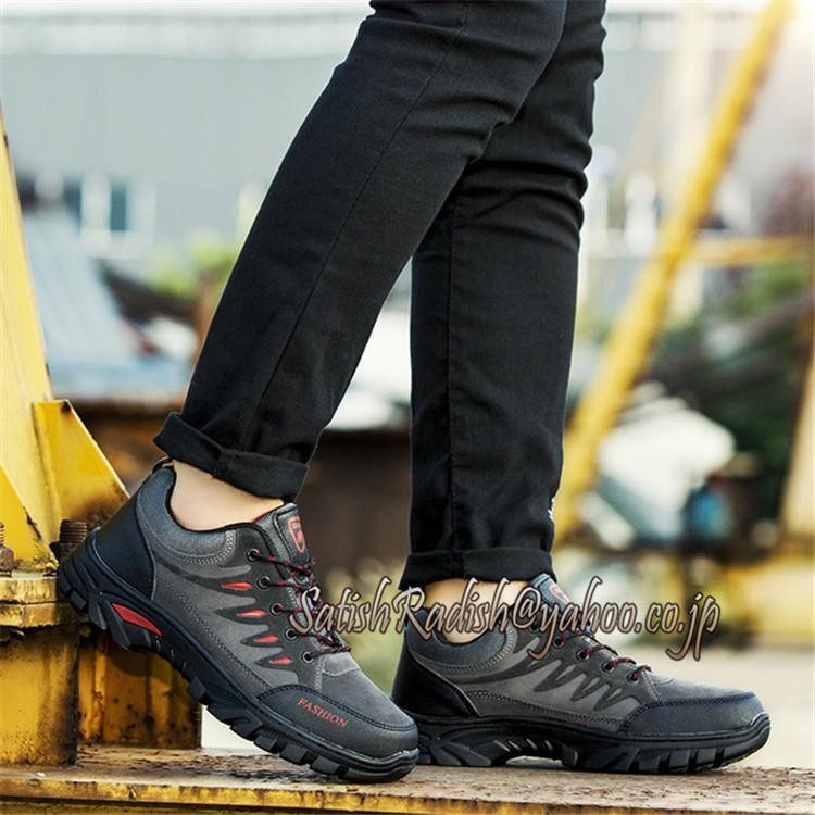 トレッキングシューズ メンズ ウォーキングシューズ 紳士靴 ドライビングシューズ 春 秋 冬 カジュアル 人気 アウトドア 登山 ハイキングシューズ 2604 Satishradish 通販 Yahoo ショッピング