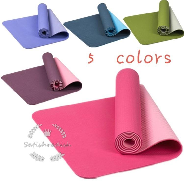ヨガマット 滑り止め トレーニングマット 吸水 ヨガ用 ストレッチ 花柄 収納簡単 防滑 滑らない 安い おしゃれ エクササイズマット 1cm 80cm 0 8cm 2739 Satishradish 通販 Yahoo ショッピング